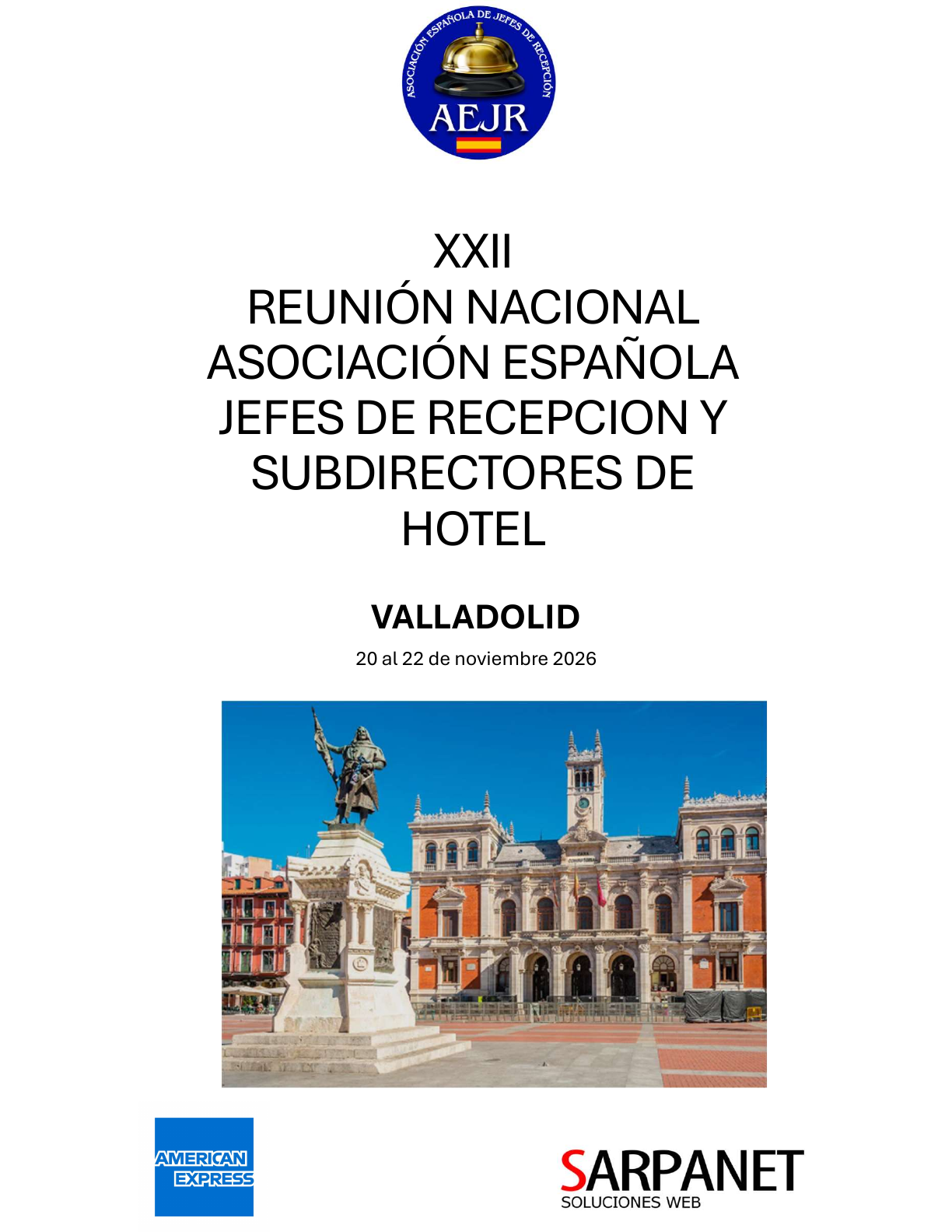 Programa del congreso, página 1